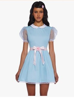 NWT Dolls Kill Baby Doll Dress Inspired Costume by Trickz N' Treatz size XL